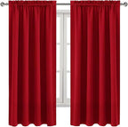 DWCN Blackout Curtains Room Darkening Thermal Insulated Bedroom Curtains Window - Image 9