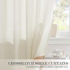 NICETOWN Natural Linen Blended Door Curtain - Image 5