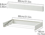 Clothes Drying Rack, Laundry Hanging Rack Collapsible, Wall Mounted Drying Rack - Image 3