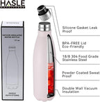 HASLE OUTFITTERS 17oz Stainless Steel Water Bottles Bulk, Vacuum Insulated - Image 2