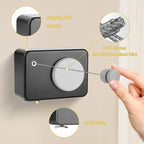 Retractable Clothesline Indoor/Outdoor, Anti-Sag - Image 5
