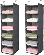 MAX Houser 6 Tier Shelf Hanging Closet Organizer, Closet Hanging Shelf by MAXHouser