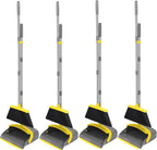 NACENA Broom and Dustpan Set, 52-in Long Adjustable Handle Broom Dustpan Combo by NACENA