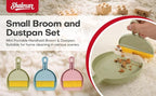 Small Broom and Dustpan Set, mini Compact Portable, - Image 9
