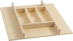 WelFurGeer Premium Wooden Silverware Organizer by WelFurGeer