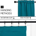 Pickluc Rod Pocket Tier Curtain - Image 2