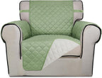 PureFit Reversible Quilted Sofa Cover, Water Resistant Slipcover Furniture by PureFit