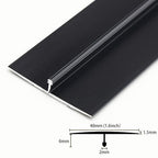 3Pcs Aluminum T Molding Trim & Floor Transition Strips, Flat Divider Strip - Image 2