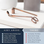 Candle Wick Trimmer and Candle Snuffer Accessory Set – Pick Your Color - Image 4