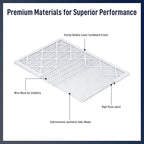14x25x1 MERV 8 Air Filters 6-Pack, Actual Size 13.7" x 24.7" x 0.75" – - Image 3