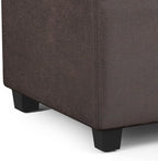 SIMPLIHOME Avalon 54 inch Wide Contemporary Rectangle Extra Large Storage - Image 9