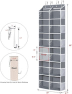 Univivi Over the Door Organizer 6 Tiers, Extra Large Door Hanging Organizer - Image 3