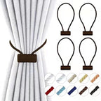 18 Inch Strong Magnetic Curtain Tiebacks, Curtain Holdbacks Modern Upgrade by YUNTUOO
