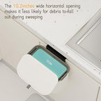 2.4 Gallon Kitchen Compost Bin Hanging Small Trash Can - Image 5