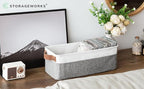 StorageWorks Narrow Storage Bins, Small Basket - Image 8