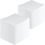 Microfiber Cleaning Cloths, 24 Pack, All-Purpose, Highly Absorbent, Washable by JDHomease