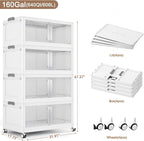 BROVIEW 640QT Stackable Storage Bins - Image 2