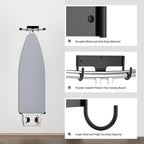 ORLESS Ironing Board Holder Wall Mount, Ironing Board Hanger, Iron Board Holder - Image 6