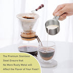1PCS 3/4Cup Single Measuring Cup, Stainless Steel Measure Scoop, Metric and US - Image 4