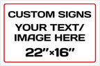 Personalized Aluminum Weatherproof Metal Signs by Repaly