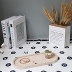 Natural Marble Tray, Oval Vanity Decorative Tray - Image 7