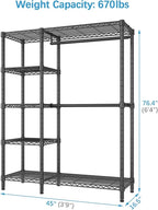 VIPEK V7 Garment Rack for Hanging Clothes Heavy Duty Clothes Rack - Image 5
