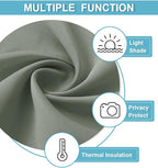 RYB HOME Dorm Curtains Room Darkening, 30 inch Length Privacy Window Treatment - Image 5