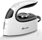 Sundu Mini Travel Iron with Steam, 1000W Portable Non-Stick Soleplate Steam by Sundu