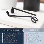 Candle Wick Trimmer and Candle Snuffer Accessory Set – Pick Your Color - Image 3