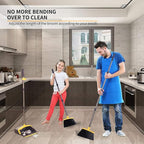 2-Pack is More economical，Upgraded Broom and Dustpan， - Image 5