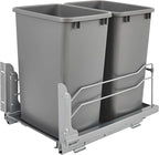 Rev-A-Shelf Double Pullout Trash Cans by Rev-A-Shelf