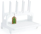 PopYum Glacier White Space Saving Drying Rack from 100% Recycled Bottles by PopYum
