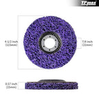 4-1/2" x7/8'' Stripping Discs Rust Remover Wheel Remove Paint and Oxidation - Image 2