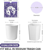VOK 8 Gallon Trash Bags Drawstring, Medium Trash Bags - Image 2