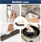 3-in-1 Window Cleaning Brush, 2025 New Magic Window Groove Cleaning Brush Set - Image 4