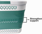 SAMMART 40L Collapsible Plastic Laundry Basket - Image 5