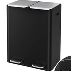Arlopu 16Gal Dual Trash Can w/2 Built-in Box by Arlopu