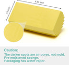 4 Pack Damp Dusting Sponge Duster, Reusable Household Cleaning Sponge Tool - Image 6