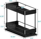 Nieifi Spice Rack Organizer for Cabinet, Vertical Spice Rack Pull Out, - Image 7