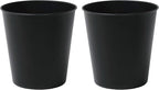 happimess HPM1113A-SET2 Nolan Modern Classic Smooth Steel 2 Gal Waste Bin by Happimess