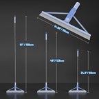 KOLLIEE Rubber Floor Squeegee Broom 61'' Long Handle Shower Squeegee - Image 4