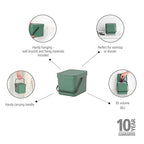 Brabantia Sort & Go Food Trash Can Small Countertop Kitchen Compost Caddy - Image 2