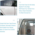 2 Rolls Foam Seal Tape for Door Window Insulation, Soundproof and Shockproof - Image 6