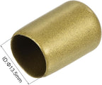 uxcell 20pcs Rubber End Caps 13.5mm ID Vinyl Round Tube Bolt Cap Cover Thread - Image 3