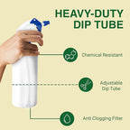 Heluva Green Spray Bottle Nozzle Replacement, Bottle Tops Only - Image 4