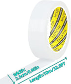 3Pack MILEQEE Window Weather Stripping Door Seal Tape White, 1in x 33FT - Image 2
