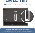 Paper Towel Dispenser Adhesive Wall Mounted, 200+ Multifold Trifold c-Fold Hand - Image 7