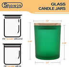 Thick Candle Jars for Making Candles 12 Pcs, 7 OZ Empty Jars - Image 7