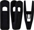 Black Velvet Hangers Clips, Non-Slip Strong Velvet Hangers Clips by TOFIIGREM