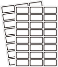 STARLIBOO Removable Labels, Blank Freezer Labels by STARLIBOO
